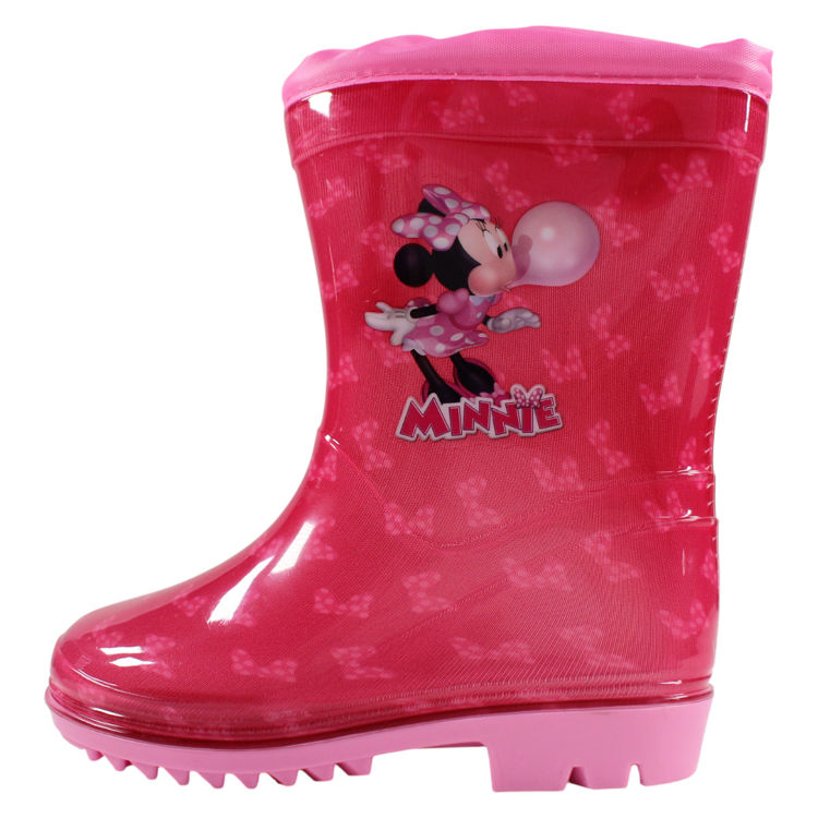 Picture of MIN364262 DISNEY MINNIE MOUSE WELLIES WITH FASTENER